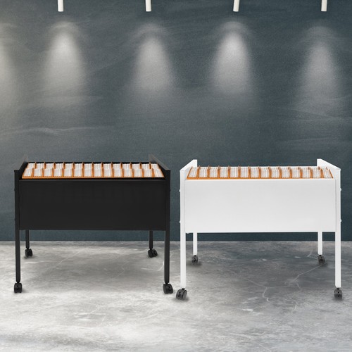 Rollbarer aktenschrank - rollbarer,